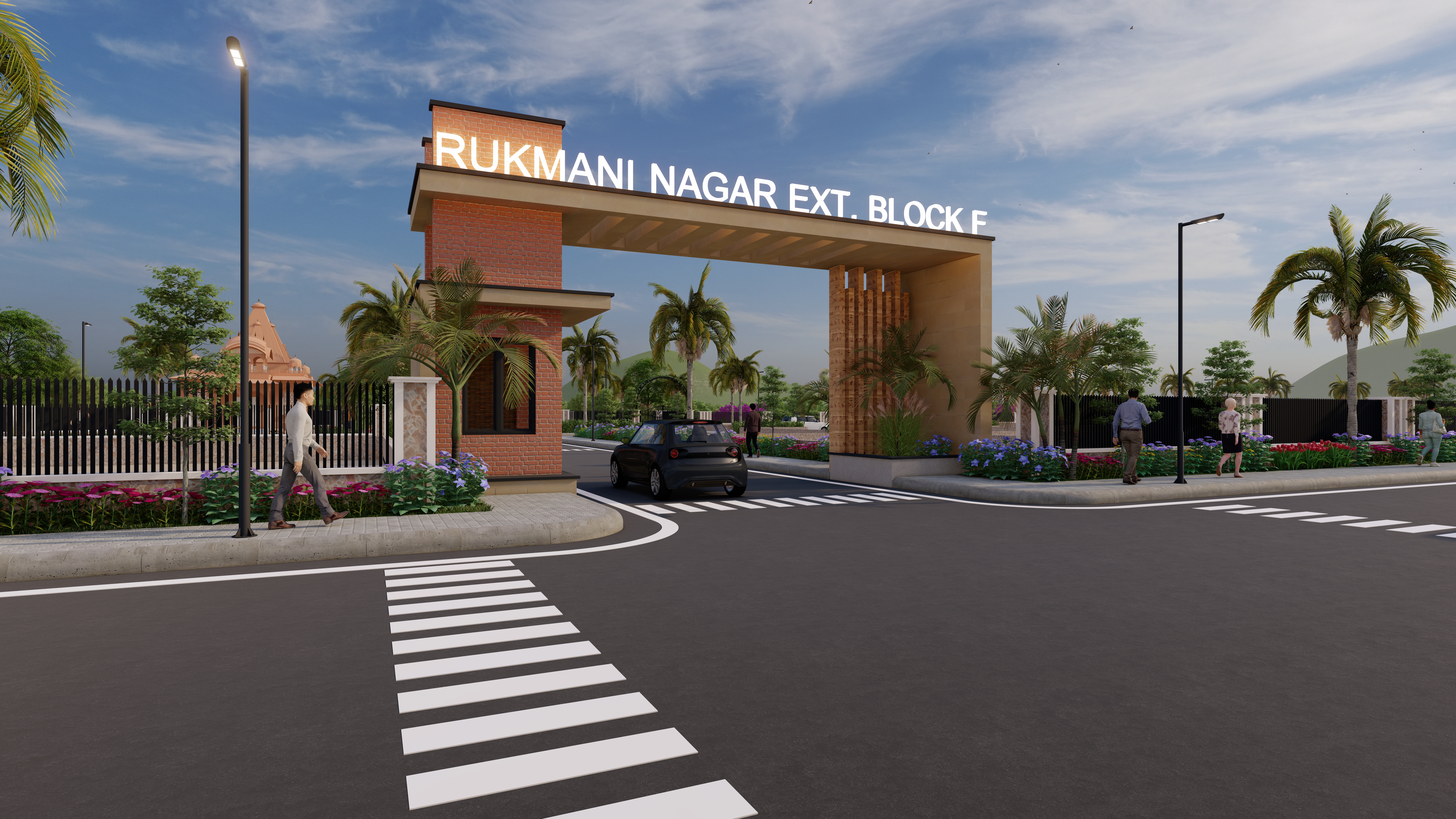 Rukmani Nagar Ext. Block-F